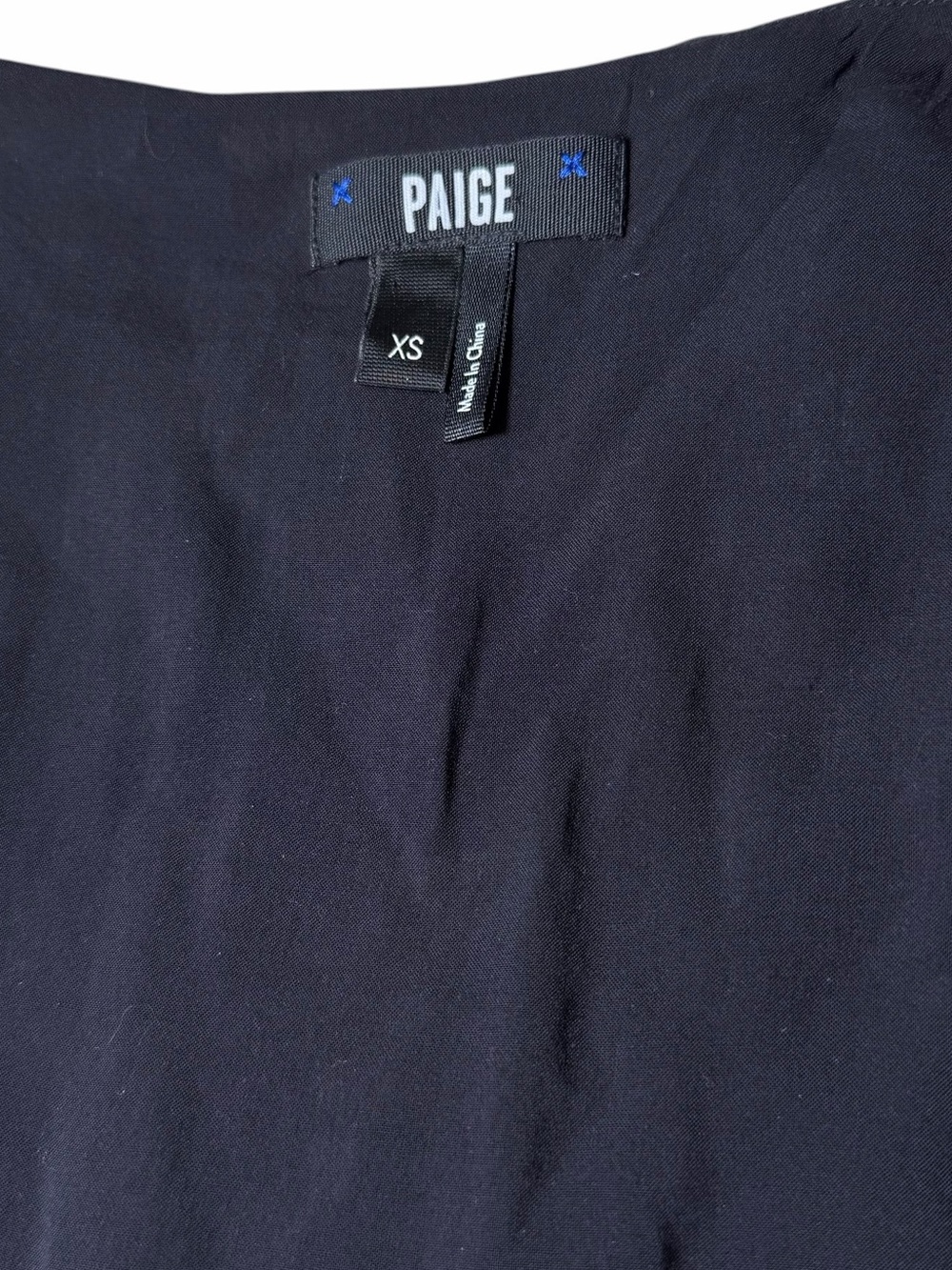 PAIGE Cardamom Floral Wrap Dress Black Evening Sand Ruffle Short Sleeve XS - Picture 10 of 15